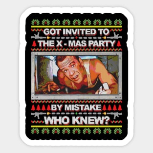 Invited by mistake Sticker